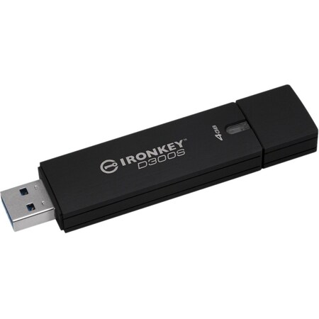 Kingston 4Gb D300S/D300Sm Aes 256 Xts Usb Drive IKD300S/4GB